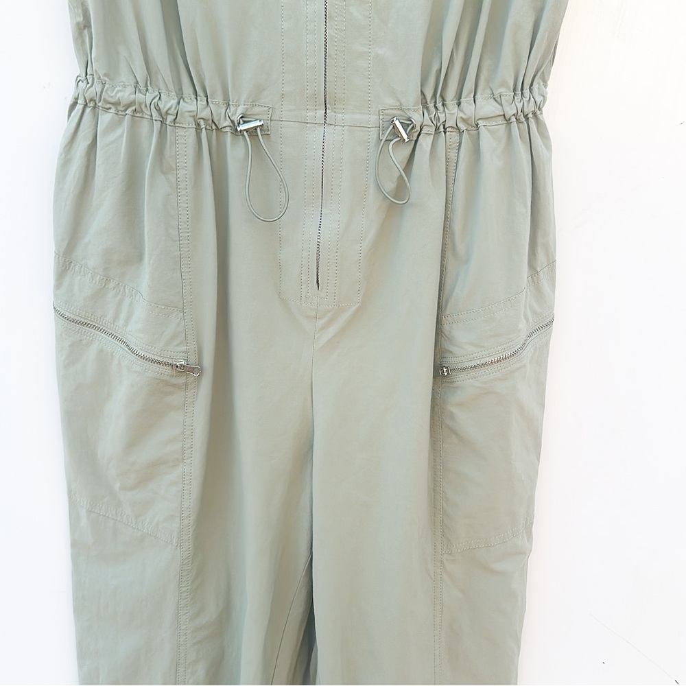 Calia Carrie Underwood Journey Utility Jumpsuit Sleeveless Zip Front Drawstring - Picture 4 of 4